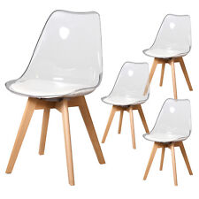 Set di 4 Sedie Moderne Seduta