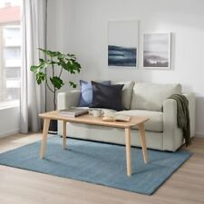 Tappeto, pelo corto, azzurro, 133x195 cm