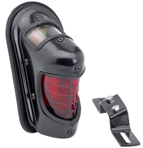 Fanale posteriore moto nero - posteriore,