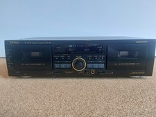 Lettore e registratore audiocassette deck perfettamente funzionante TEAC W-790R