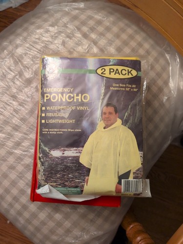Confezione poncho emergenza - confezione,