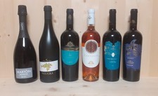 LOTTO 6 BOTTIGLIE DI VINO - Rosso, Bianco e Rosè