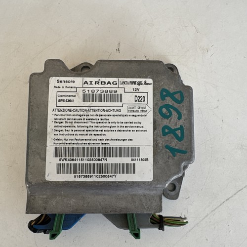 51873889 centralina airbag - 51873889,