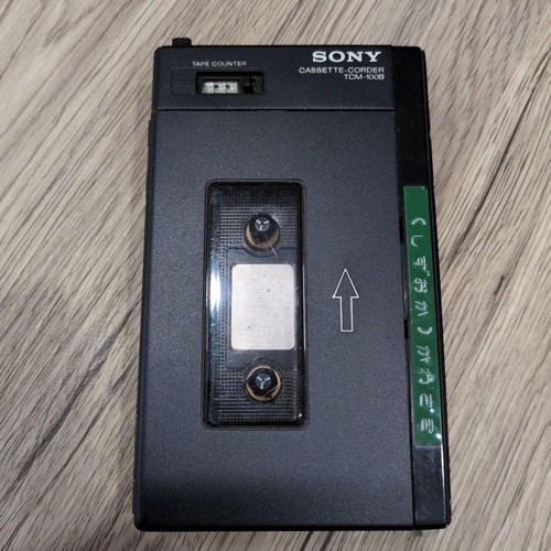 Sony tcm 100b - sony, tps-l2