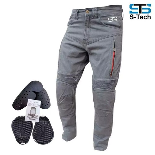 Moto denim jeans - , pantaloni