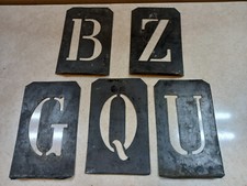 METAL LETTERS SCREEN PRINTING