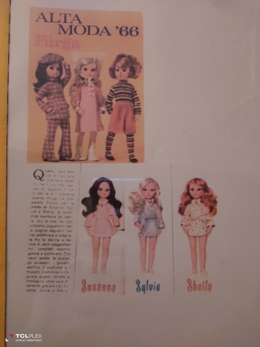 Alta moda furga - cataloghi, 1966