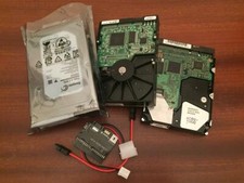 Lotto di 3 HARD DISK : SEAGATE SATA - QUANTUM e MAXTOR IDE + Adattatore IDE/SATA