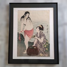 Kitagawa Utamaro xilografia