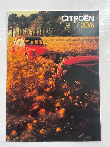 Brochure vendita citroen 2cv6 - vendita,
