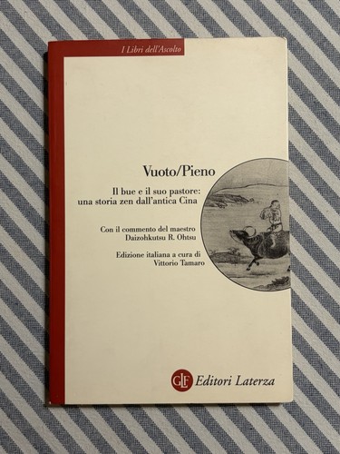 Vuoto pieno bue - vuoto/pieno., e