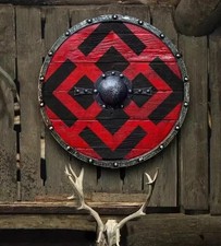 Scudo vichingo in legno LARP