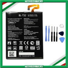 BATTERIA PER LG G6 RICAMBIO 3300mAh BL-T32 H870 H871 H872 H873 + KIT CACCIAVITI