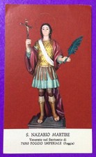 Santino holy card - holy, nazario