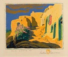 Gustave Baumann : Old Santa Fe