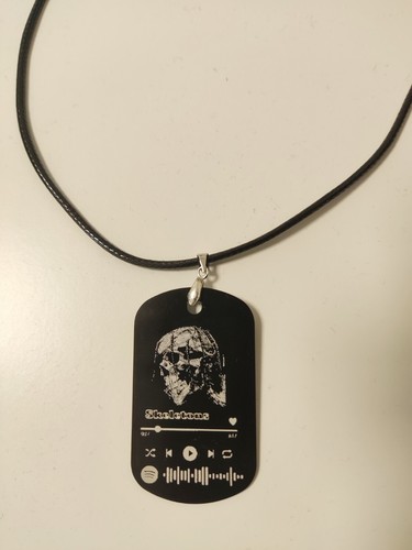 Collana con codice - con, qr