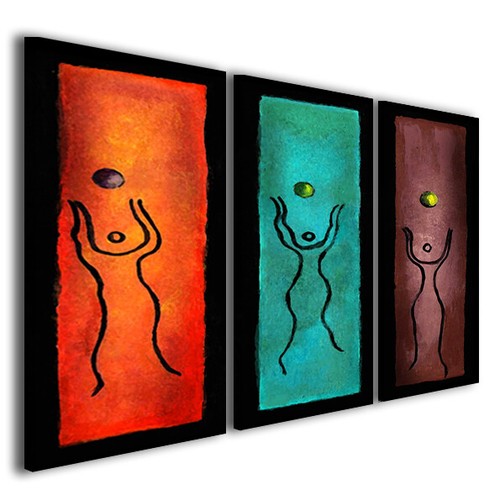 Quadro astratto tele - , moderne