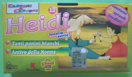 Vhs heidi nuova serie - nuova, 13