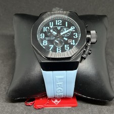 Orologio Uomo Swiss Legend Trimix Diver Cronografo Lume 46mm Per Ricambi o Riparazione