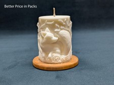 Bellissima candela scolpita