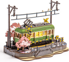 Puzzle 3D Legno Sakura Tram