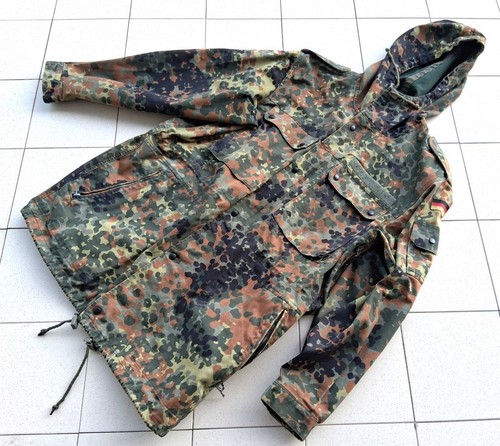 Giaccone mimetico flecktarn - giaccone,