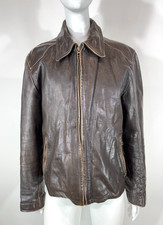 ZARA Giacca di pelle uomo