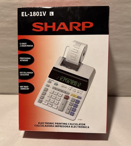 Sharp 1801v calcolatrice di - sharp,