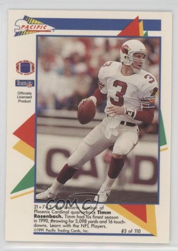 1991 pacific flash cards timm - flash,
