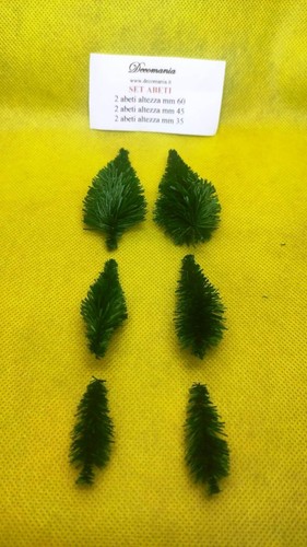 Presepio alberi miniatura - in,