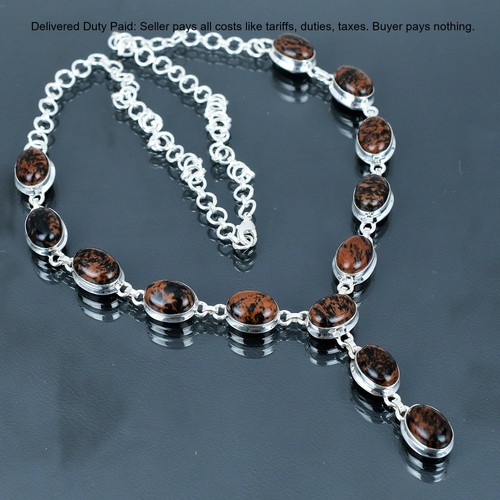 Collana catena lunetta - , madre