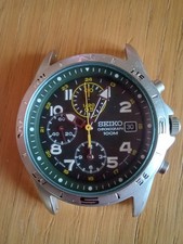 SEIKO Chronograph Verde 7t92-0dx0