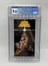 Star Wars VHS Movie Sealed Graded CGC 9.6 A+ - fast shipping
