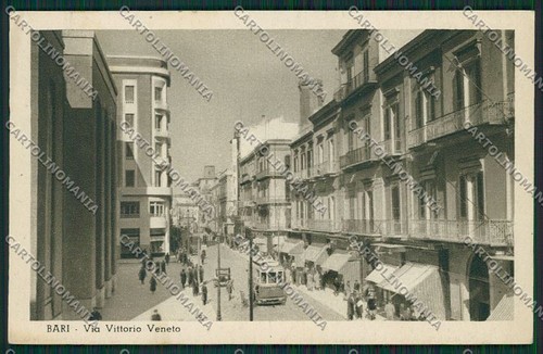 Bari città cartolina zc1925 - bari,