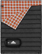 Sacco a pelo doppio in