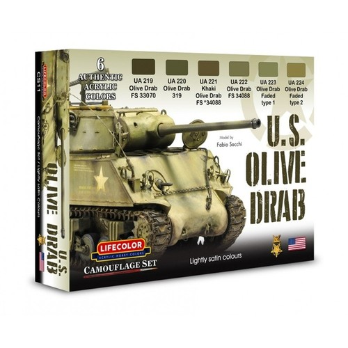 Lifecolor wwi olive drab - wwi, us