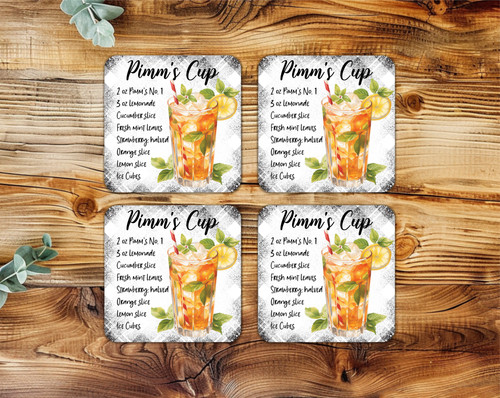 Sottobicchieri pimm cup - 4, pimm's