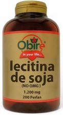 Obire Lecitina di Soia 1200 mg 200 perle - Regola metabolismo grassi