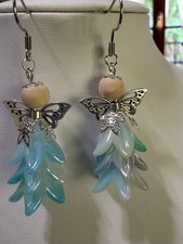 orecchini angioletto azzurro
