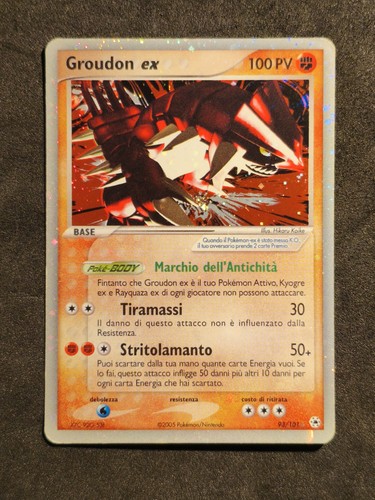 Pokémon groudon 101 - pokémon, 93/101