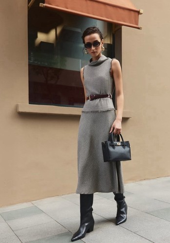 Zara abito midi donna con - zara,