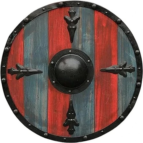 Scudo vichingo legno - in,