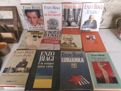 Lotto libri enzo biagi - libri,