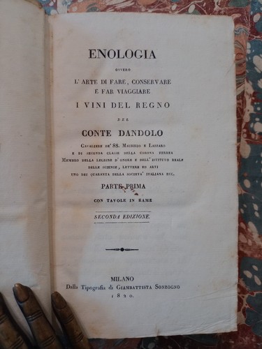 Dandolo enologia arte fare - enologia,