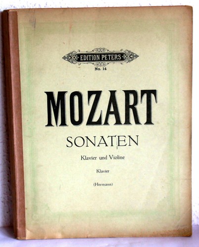 Mozart sonate pianoforte e - -,