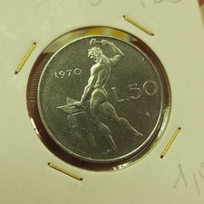 N 24 Moneta 50 Lire 1970