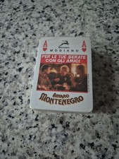carte da gioco modiano AMARO MONTENEGRO sigillate