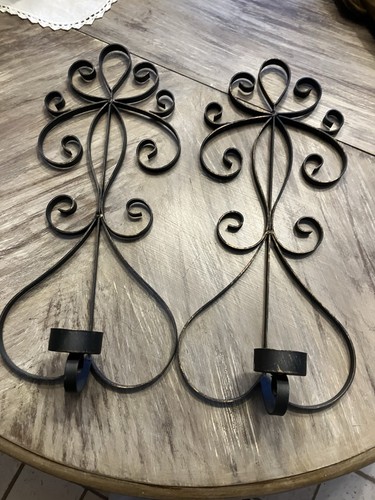 Coppia applique candelabri