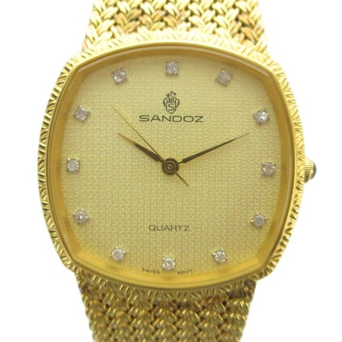 Orologio sandoz quarzo - sandoz, oro