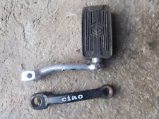 CIAO PIAGGIO PEDALI LEVE SCRITTA BRACCI MANOVELLA SI BRAVO BOXER D'EPOCA ORIGIN.